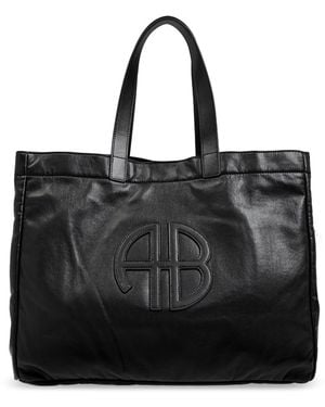 Anine Bing 'Shopper' Bag - Black