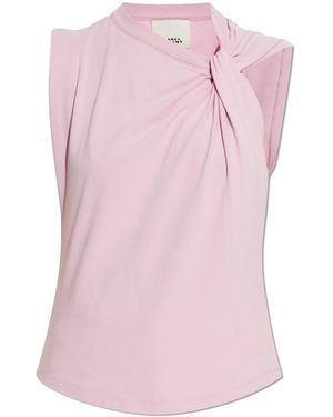 Isabel Marant Nayda Top - Pink
