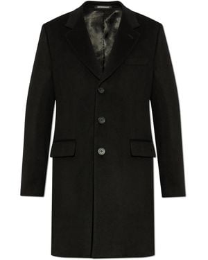 Emporio Armani Cashmere Coat - Black