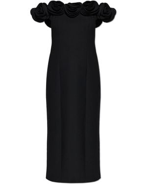 ROTATE BIRGER CHRISTENSEN Off-Shoulder Dress - Black