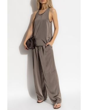 MICHAEL Michael Kors Wide-Leg Pants - Brown