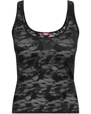 DIESEL Top 'Lily-Utlt' - Black