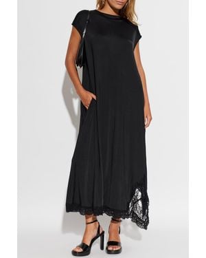 Vetements Oversize Cut Dress - Black