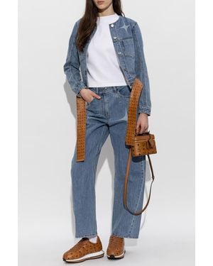 MCM Denim Jacket - Blue