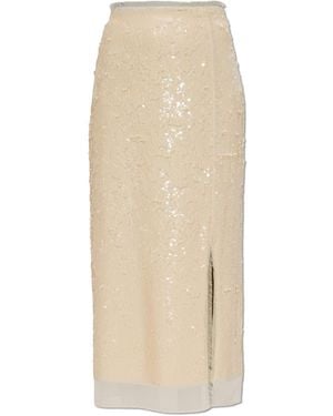 Rag & Bone Sequin Skirt - White