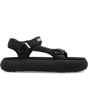 Moon Boot 'Mb Super Sandal' Sandals - Black
