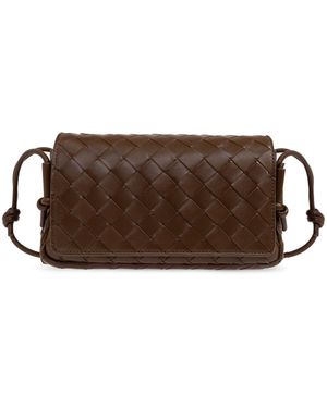 Bottega Veneta Shoulder Bag "Notturno" - Brown