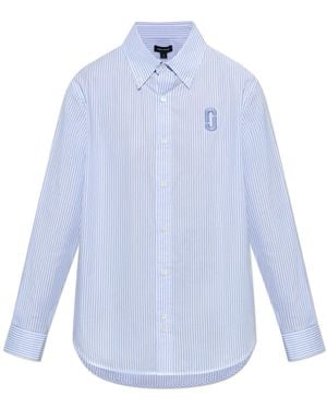 Marc Jacobs Shirt With Stripe Pattern - Blue