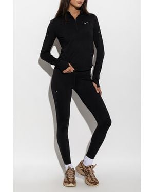 Nike Leggings With Logo - Black