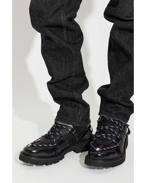DSquared² Ankle Boots With Logo - Black