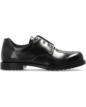 Balenciaga Leather 'Derby' Shoes - Black