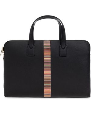 Paul Smith Handheld Document Bag - Black