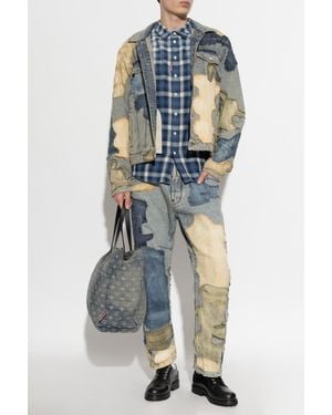 DSquared² Cotton Checked Shirt - Blue