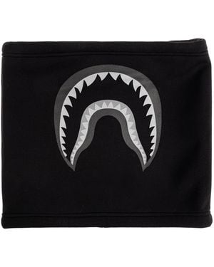 A Bathing Ape Printed Neck Warmer - Black