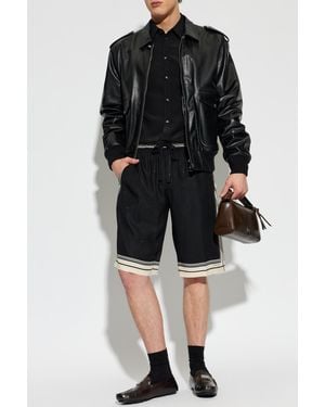 Dolce & Gabbana Silk Shirt - Black