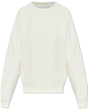 Ami Paris "Oversize" Sweatshirt - White