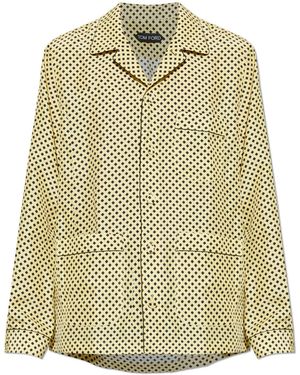 Tom Ford Silk Shirt - Yellow