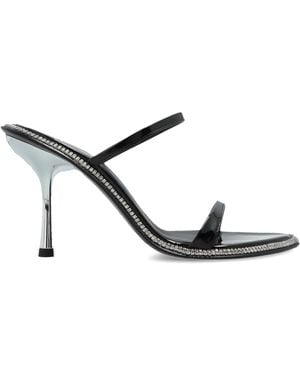 DIESEL Heeled Mules 'D-Havanna' - White