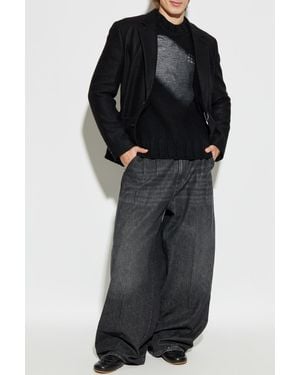 Maison Margiela Wide-Leg Jeans - Black