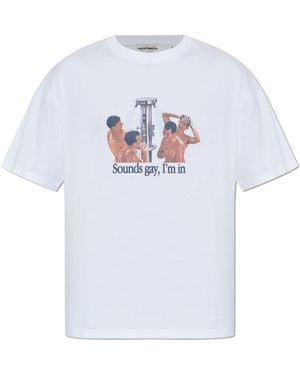 Carne Bollente T-Shirt With Print - White
