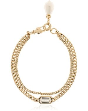 McQueen Brass Bracelet - Metallic