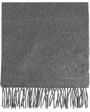 Max Mara Cashmere Scarf "Wsdalia" - Grey