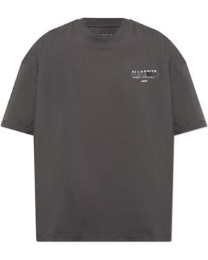 AllSaints T-Shirt Redact - Grey