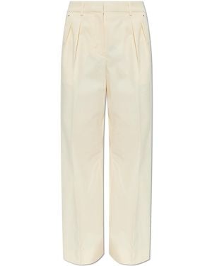 Moncler Straight-Leg Trousers - White