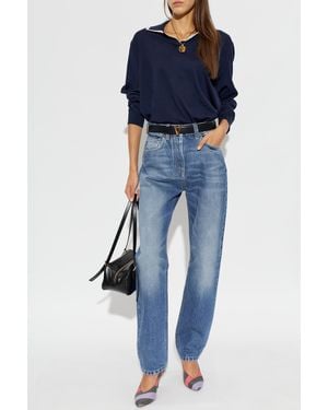 Versace Straight-Leg Jeans - Blue