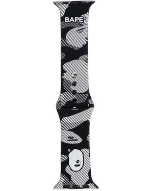 A Bathing Ape Apple Watch Strap - White