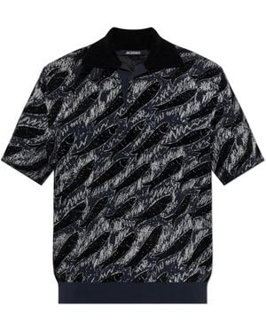 Jacquemus Polo 'Poisson' - Black