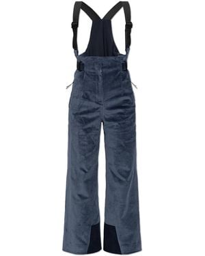 Sease Corduroy Ski Trousers 'Aoraki' - Blue