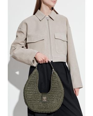 Anine Bing Shoulder Bag 'Lou' - Gray