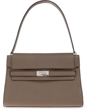 Tory Burch Shoulder Bag 'Lee Radziwill Large' - Brown