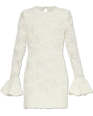 ROTATE BIRGER CHRISTENSEN Floral Print Dress - White