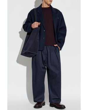 KENZO Wool Blazer - Blue