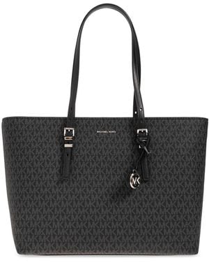MICHAEL Michael Kors 'Quinn' Shopper Bag - Black