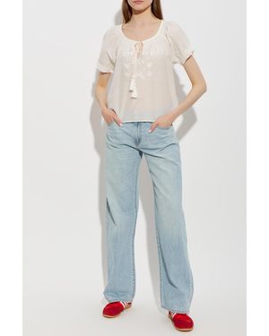 RE/DONE Top 'Katie' - Blue