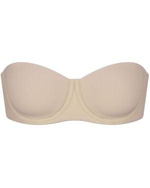 Skims Bra With Detachable Straps - Natural
