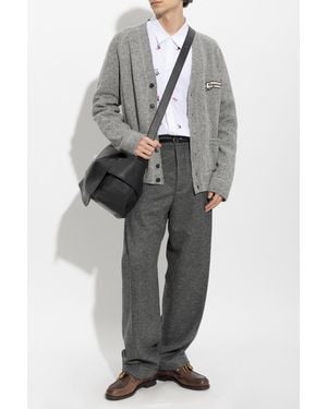 DSquared² Wool Pants - Gray