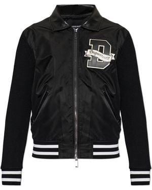 DSquared² Bomber Jacket - Black