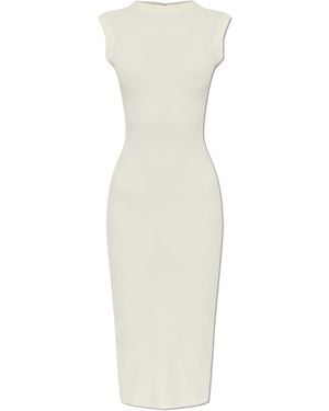 Jacquemus Long Dress 'Alba Midi' - White