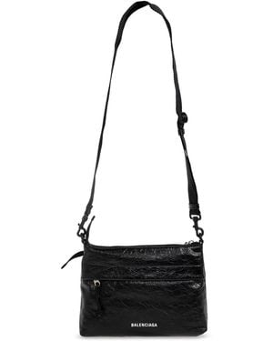 Balenciaga 'Explorer Double' Bag - Black
