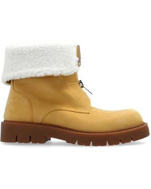 Bottega Veneta Suede Shoes Haddock - White