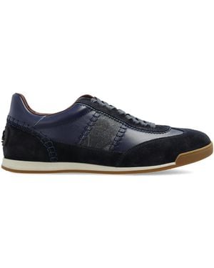 Etro Leather Sports Shoes - Blue