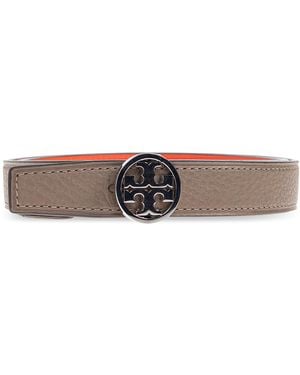 Tory Burch Double-Sided Belt - Natural