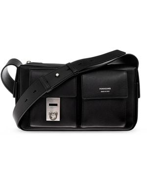 Ferragamo 'Twins' Bag - Black