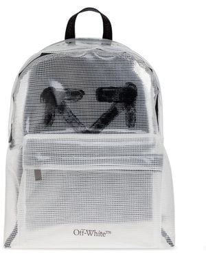 Off-White c/o Virgil Abloh Backpack With Logo - Grey
