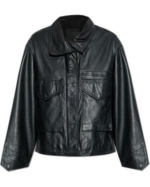 AllSaints Leather Jacket - Black