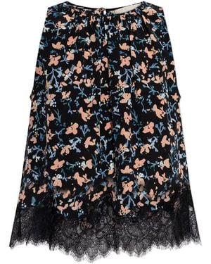 Ulla Johnson Silk Top "Sierra" - Black